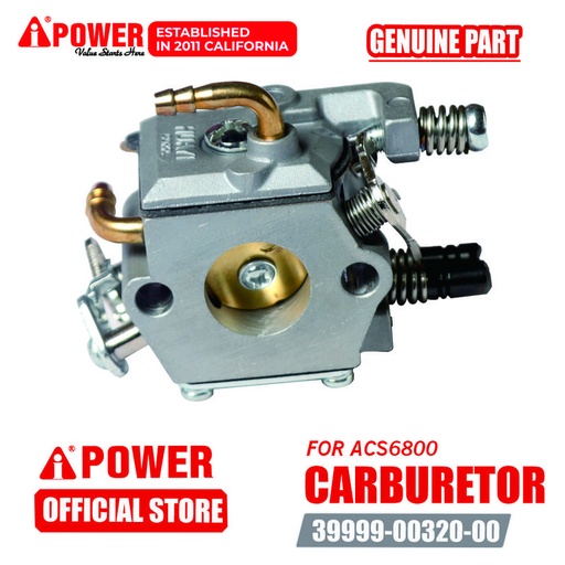 [EZM.1230121] CARBURETOR UNTUK CHAINSAW / MESIN POTONG ACS6800