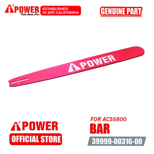 [EZM.1230123] BAR UNTUK CHAINSAW/MESIN POTONG ACS6800