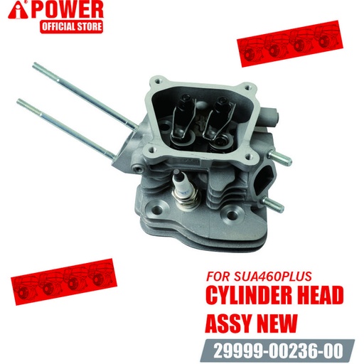 [EZM.1230139] CYLINDER HEAD ASSY NEW UNTUK SUA460PLUS