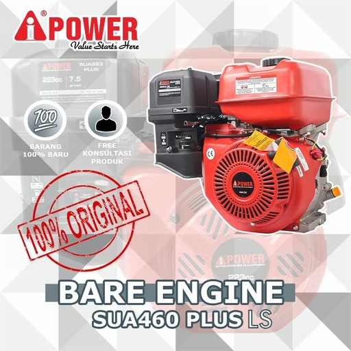 [EZM.1230152] AIPOWER BARE ENGINE DAN MESIN PENGGERAK SUA460 PLUS LS