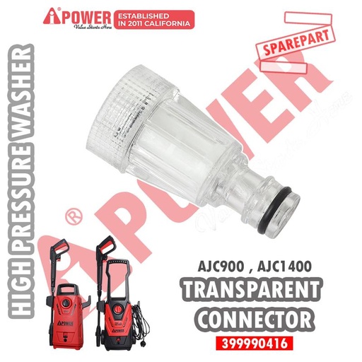 [EZM.1230160] TRANSPARENT CONNECTOR UNTUK AJC900 DAN AJC1400