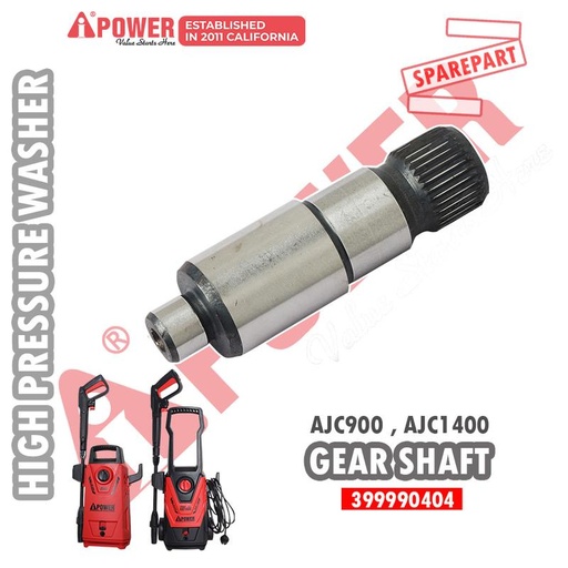 [EZM.1230176] GEAR SHAFT UNTUK AJC900 DAN AJC1400