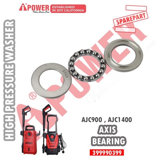 [EZM.1230179] AXIS BEARING UNTUK AJC900 DAN AJC1400