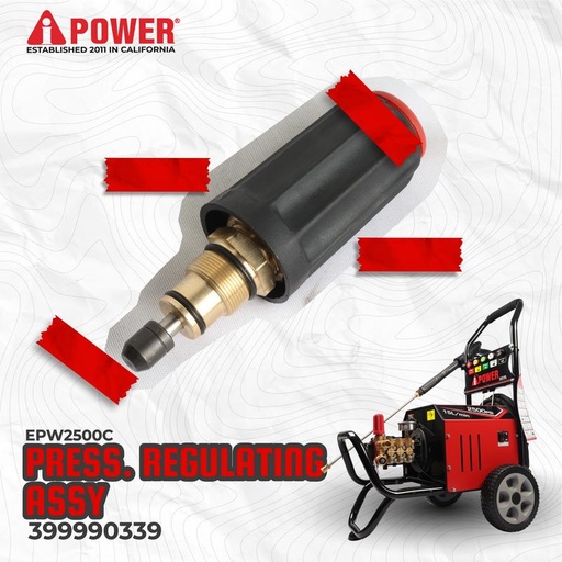 [EZM.1230190] PRESSURE REGULATING VALVE ASSY UNTUK HIGH PRESSURE WASHER EPW2500-C