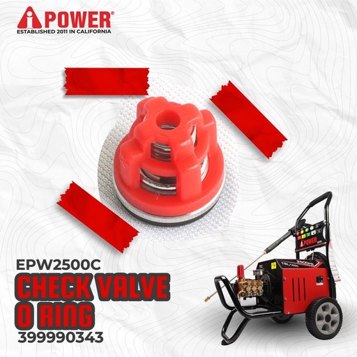 [EZM.1230198] CHECK VALVE + ORING UNTUK EPW2500-C