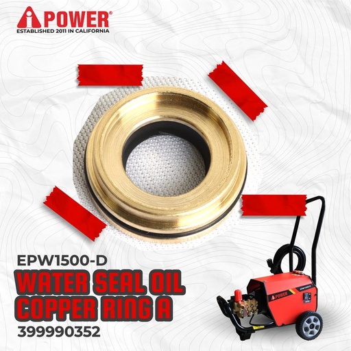 [EZM.1230200] WATER SEAL OIL SEALCOPPER RING ASSY UNTUK EPW1500-D