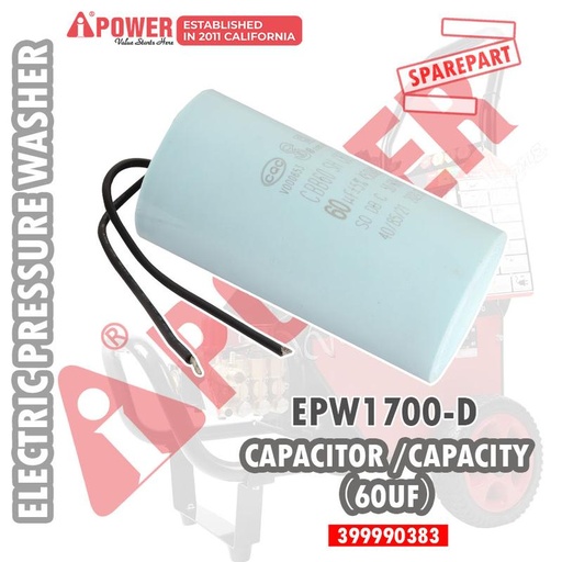 [EZM.1230224] CAPACITOR  CAPACITY（60UF）UNTUK EPW1700-D