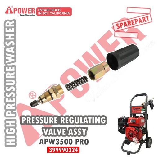 [EZM.1230230] PRESSURE REGULATING VALVE ASSY UNTUK APW3500 PRO