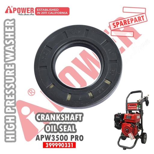 [EZM.1230235] CRANKSHAFT OIL SEAL UNTUK APW3500 PRO