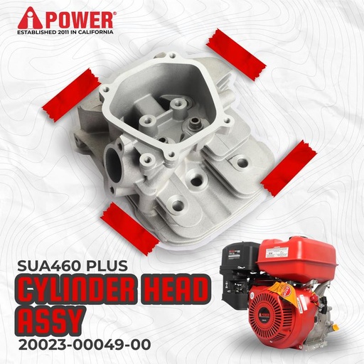 [EZM.1230262] CYLINDER HEAD ASSY UNTUK SUA460