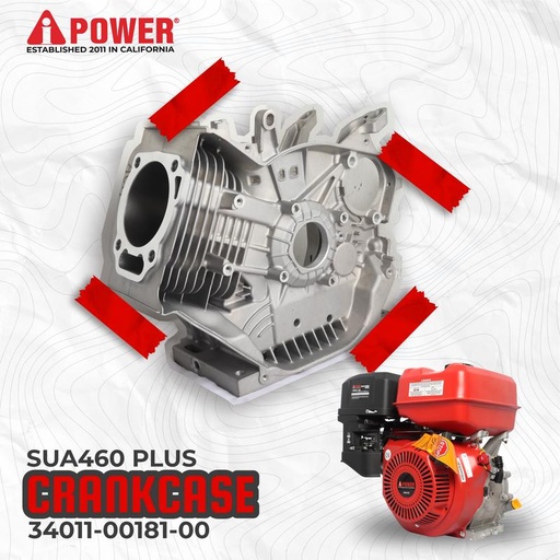 [EZM.1230267] CRANKCASE UNTUK SUA460 PLUS