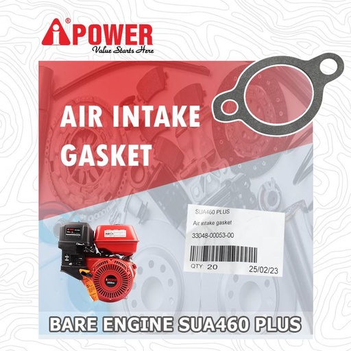 [EZM.1230271] AIR INTAKE GASKET UNTUK SUA460 PLUS