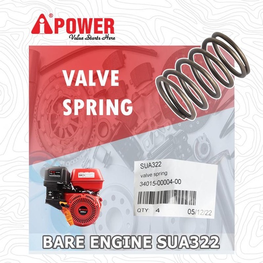 [EZM.1230313] VALVE SPRING DIGUNAKAN UNTUK SUA322