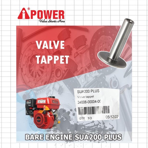 [EZM.1230340] VALVE TAPPET UNTUK SUA200 PLUS