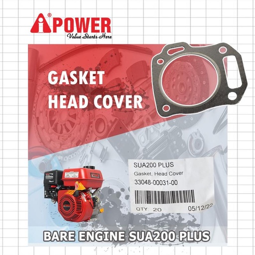 [EZM.1230350] GASKET, HEAD COVER UNTUK SUA200 PLUS