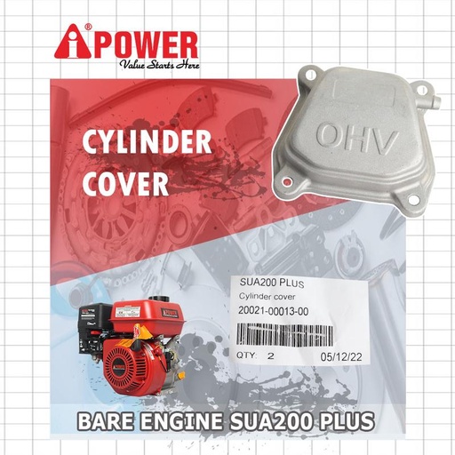 [EZM.1230358] CYLINDER COVER UNTUK SUA200 PLUS