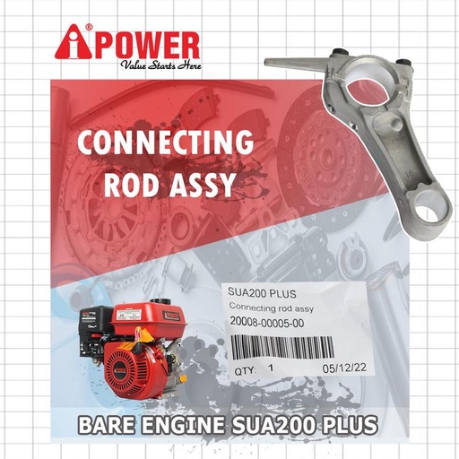 [EZM.1230361] CONNECTING ROD ASSY UNTUK SUA200 PLUS
