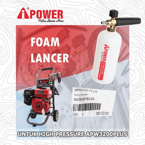 [EZM.1230363] FOAM LANCER UNTUK PRESSURE WASHER