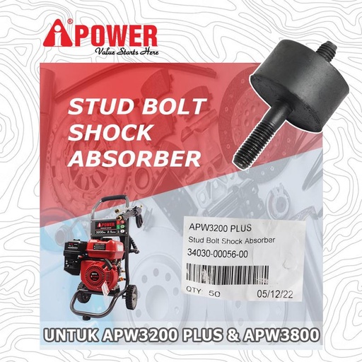 [EZM.1230365] STUD BOLT SHOCK ABSORBER UNTUK APW3200 PLUS