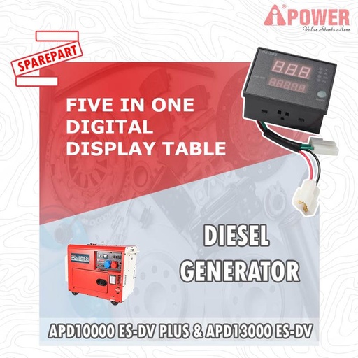 [EZM.1230374] FIVE IN ONE DIGITAL DISPLAY TABLE UNTUK APD10000, APD13000