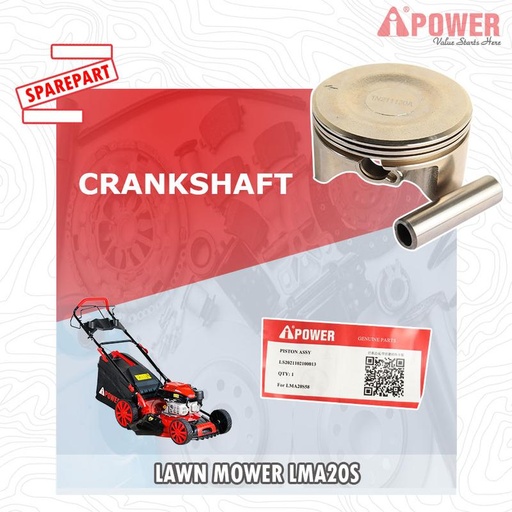[EZM.1230377] PISTON ASSY UNTUK LMA20S
