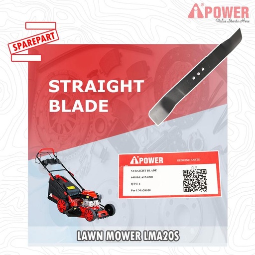 [EZM.1230379] STRAIGHT BLADE UNTUK LMA20S