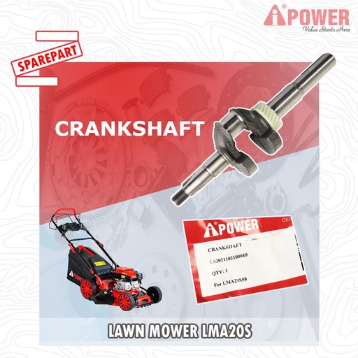 [EZM.1230381] CRANKSHAFT UNTUK LMA20S