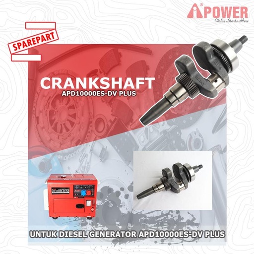 [EZM.1230384] CRANKSHAFT UNTUK APD10000ES-DV PLUS
