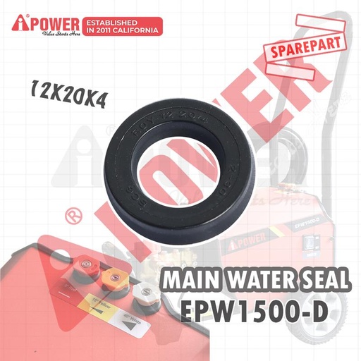 [EZM.1230422] MAIN WATER SEAL UNTUK EPW1500-D 12 X 20 X 4