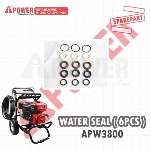 [EZM.1230429] WATER SEAL ( 6PCS ) UNTUK APW3800