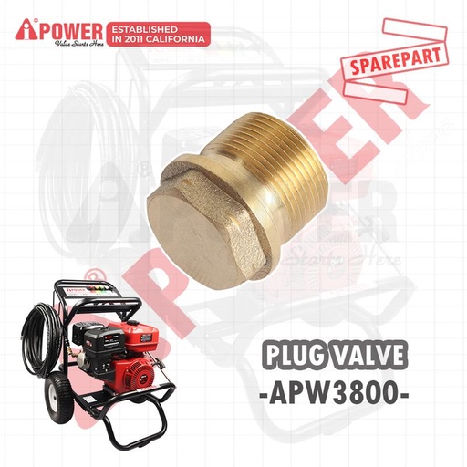 [EZM.1230435] PLUG VALVE UNTUK APW3800