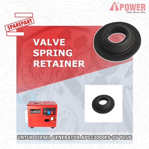 [EZM.1230468] VALVE SPRING RETAINER UNTUK DIESEL GENERATOR APD13000ES-DV PLUS
