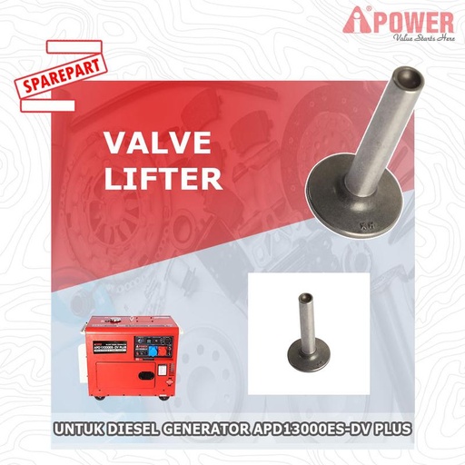 [EZM.1230470] VALVE LIFTER UNTUK DIESEL GENERATOR APD13000ES-DV PLUS