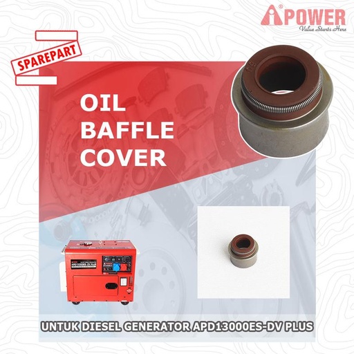 [EZM.1230475] OIL BAFFLE COVER UNTUK DIESEL GENERATOR APD13000ES-DV PLUS