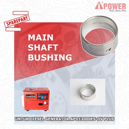 [EZM.1230476] MAIN SHAFT BUSHING UNTUK DIESEL GENERATOR APD13000ES-DV PLUS