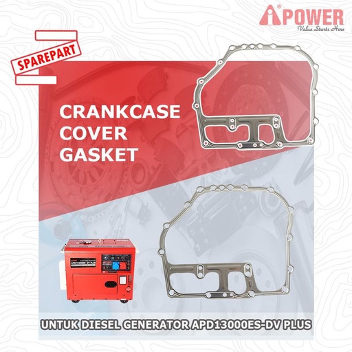 [EZM.1230482] CRANKCASE COVER GASKET UNTUK DIESEL GENERATOR APD13000ES-DV PLUS