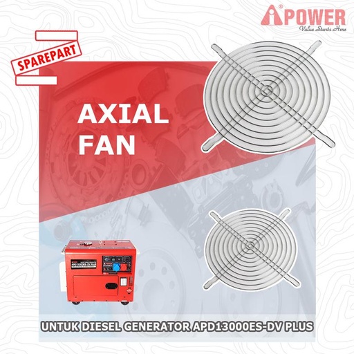 [EZM.1230487] AXIAL FAN UNTUK DIESEL GENERATOR APD13000ES-DV PLUS