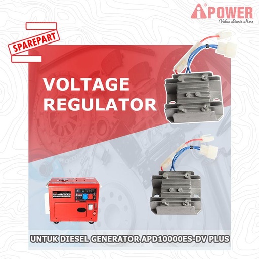 [EZM.1230489] VOLTAGE REGULATOR DIGUNAKAN UNTUK DIESEL GENERATOR APD10000ES-DV PLUS