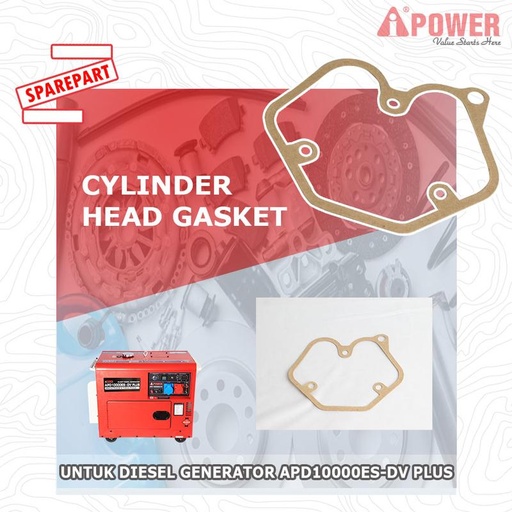 [EZM.1230493] CYLINDER HEAD GASKET DIGUNAKAN UNTUK APD10000ES-DV PLUSS