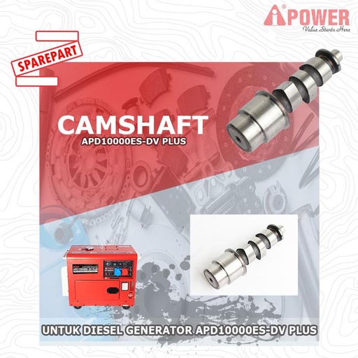 [EZM.1230497] CAMSHAFT DIGUNAKAN UNTUK DIESEL GENERATOR APD10000ES-DV PLUS