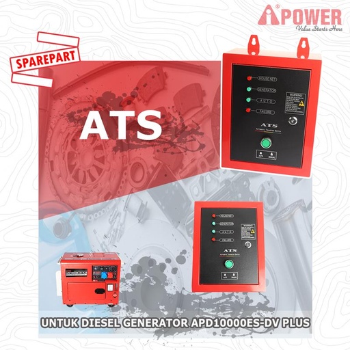 [EZM.1230500] ATS CONTROL BOX DIGUNAKAN UNTUK DIESEL GENERATOR APD10000ES-DV PLUS