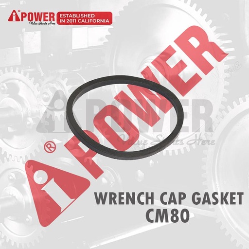 [EZM.1230512] WRENCH CAP GASKET UNTUK CM80