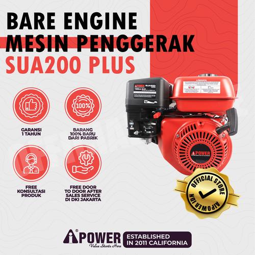 [EZM.1230525] AIPOWER BARE ENGINE DAN MESIN PENGGERAK SUA-200 PLUS