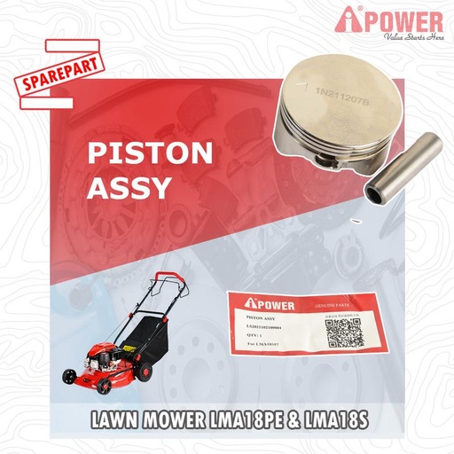 [EZM.1230536] PISTON ASSY UNTUK LMA18PE & LMA18S