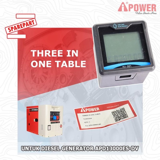 [EZM.1230544] THREE IN ONE TABLE UNTUK APD13000ES