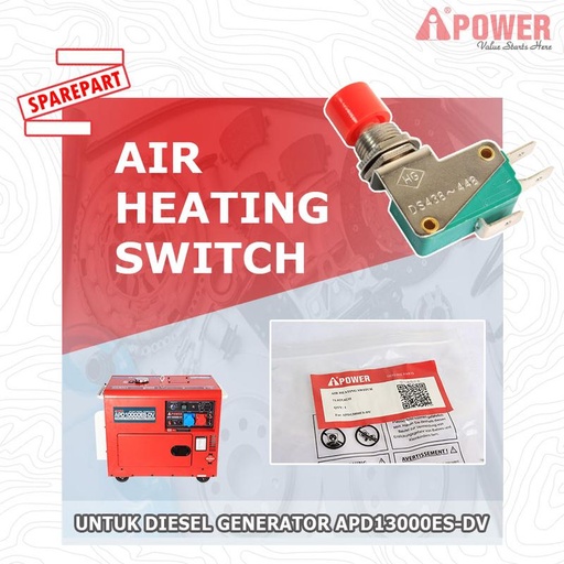 [EZM.1230549] AIR HEATING SWITCH UNTUK APD13000ES
