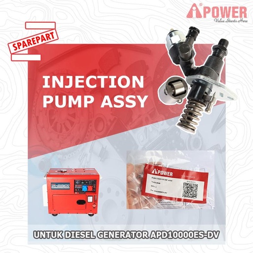 [EZM.1230559] INJECTION PUMP ASSY UNTUK APD10000ES