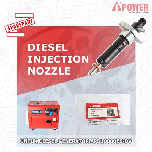 [EZM.1230562] DIESEL INJECTION NOZZLE UNTUK APD10000ES