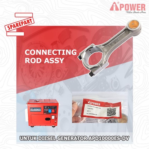 [EZM.1230563] CONNECTING ROD ASSY UNTUK APD10000ES