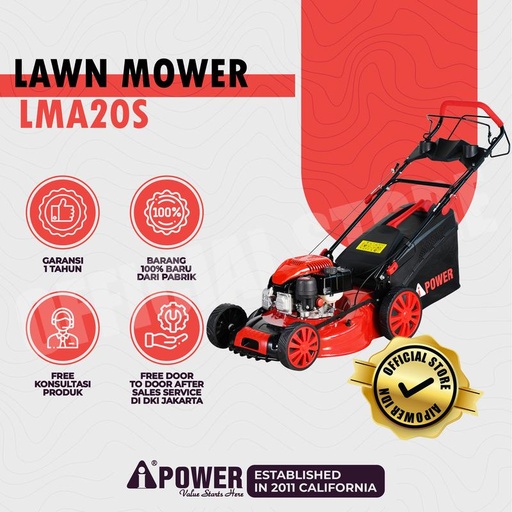 [EZM.1230565] LAWN MOWER / MESIN PEMOTONG RUMPUT LMA20S